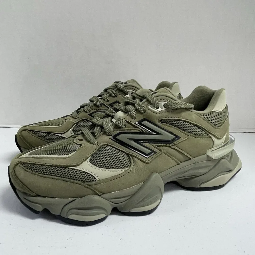 New Balance 9060 Dark Olivine U9060ZGD Size 6 Men Size 7.5 Women Green Workout